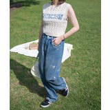 ロゴケーブルメッシュベスト | WEGO【WOMEN】 | 詳細画像12