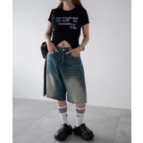 ウオッシュドデニムハーフパンツ | WEGO【WOMEN】 | 詳細画像12