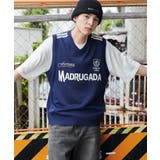 アンサンブルゲームロゴニットベスト | WEGO【MEN】 | 詳細画像5