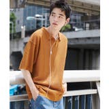 マスタード | メッシュポロニットプルオーバー(S) | WEGO【MEN】