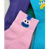 ライトピンク | モンスターアンクルソックス | WEGO【WOMEN】