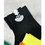 ブラック | モンスターアンクルソックス | WEGO【WOMEN】