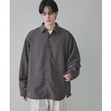 ダークグレー | シアーBIGシャツ | WEGO【MEN】