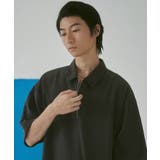 ダークグレー | アイススウェードハーフジップシャツ(S) | WEGO【MEN】