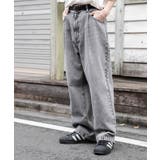 グレー | デニムルーズテーパードパンツ | WEGO【MEN】
