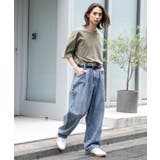 デニムルーズテーパードパンツ | WEGO【MEN】 | 詳細画像17