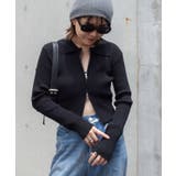 Wジップコンパクトニットカーデ | WEGO【WOMEN】 | 詳細画像17