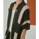 メッシュストライプニットカーディガン(SS) | WEGO【MEN】 | 詳細画像4