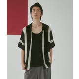 メッシュストライプニットカーディガン(SS) | WEGO【MEN】 | 詳細画像9