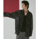 柄1 | シアーパターンBIGシャツ(LS) | WEGO【MEN】