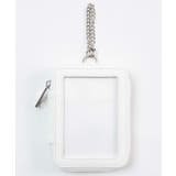 ホワイト | カラフルパスケースポーチM | WEGO【WOMEN】