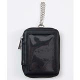 ブラック | カラフルパスケースポーチM | WEGO【WOMEN】