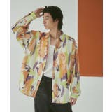 柄4 | アムンゼンパターンBIGシャツ(LS) | WEGO【MEN】