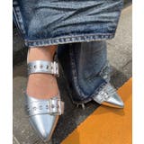 シルバー | ハトメベルトポインテッドシューズ | WEGO【WOMEN】