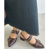ハトメベルトポインテッドシューズ | WEGO【WOMEN】 | 詳細画像2 