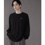 ブラック | AIRFUNCTIONシンプルロゴT(LS) | WEGO【MEN】