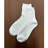 ホワイト | ローゲージソックス(丈14) | WEGO【WOMEN】
