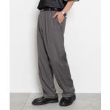 ダークグレー | TRイージーストレートパンツ | WEGO【MEN】