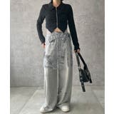 フロントギャザーWジップロンT | WEGO【WOMEN】 | 詳細画像3