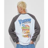 ライトグレー | VISIONジャンクフードラグランLST | WEGO【MEN】