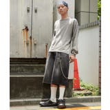 ピグメントジオメトリックロゴT(LS) | WEGO【MEN】 | 詳細画像2 