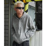 ピグメントダメージアップリケZIPパーカー | WEGO【MEN】 | 詳細画像4 