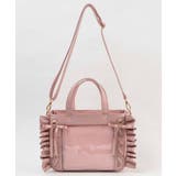 ピンク | きらめきレースアップフリル痛ショルダー | WEGO【WOMEN】