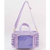 ライトパープル | きらめきレースアップフリル痛ショルダー | WEGO【WOMEN】