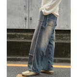 ダブルニーフリンジデニムパンツ | WEGO【MEN】 | 詳細画像8 
