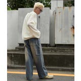 ダブルニーフリンジデニムパンツ | WEGO【MEN】 | 詳細画像11 