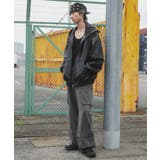 エコレザーフードブルゾン | WEGO【MEN】 | 詳細画像10