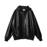 エコレザーフードブルゾン | WEGO【MEN】 | 詳細画像19