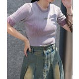 メタルモチーフプレーティングニット | WEGO【WOMEN】 | 詳細画像6 