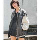 ブラック | デニムスタジャン | WEGO【MEN】