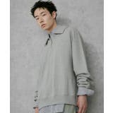 杢グレー | ラグランハーフZIPPO | WEGO【MEN】