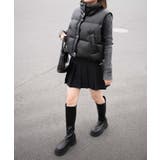 Fレザーパディングショートベスト | WEGO【WOMEN】 | 詳細画像4