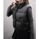 Fレザーパディングショートベスト | WEGO【WOMEN】 | 詳細画像6