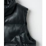 Fレザーパディングショートベスト | WEGO【WOMEN】 | 詳細画像12