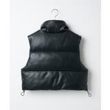 Fレザーパディングショートベスト | WEGO【WOMEN】 | 詳細画像16
