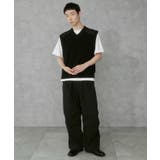 Vネックニットベスト | WEGO【MEN】 | 詳細画像4