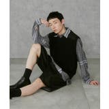 Vネックニットベスト | WEGO【MEN】 | 詳細画像5