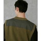 Vネックニットベスト | WEGO【MEN】 | 詳細画像8