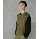 Vネックニットベスト | WEGO【MEN】 | 詳細画像13