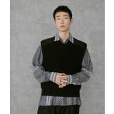 Vネックニットベスト | WEGO【MEN】 | 詳細画像16