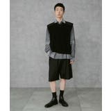 Vネックニットベスト | WEGO【MEN】 | 詳細画像20