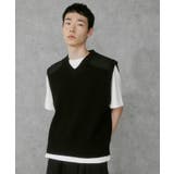 Vネックニットベスト | WEGO【MEN】 | 詳細画像22
