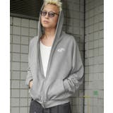 メタルワンポイントZIPパーカー | WEGO【MEN】 | 詳細画像1 
