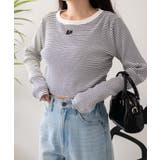 ワンポイントデザインフィンガーホールリブロンT | WEGO【WOMEN】 | 詳細画像12
