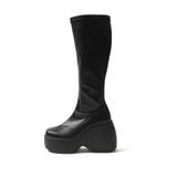 厚底ウェッジソールロングブーツ | WEGO【WOMEN】 | 詳細画像11