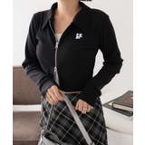 ワンポイントデザインWZIPトップス | WEGO【WOMEN】 | 詳細画像9 